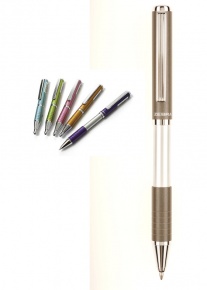 Golyóstoll Zebra SL-F1 0.7 mm díszdobozban szürke
