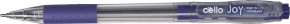 Golyóstoll Cello Joy 0.8 mm kék eldobható
