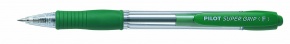 Golyóstoll Pilot Super Grip 0.35 mm zöld BPGP-10R-F