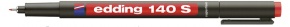 Marker Edding 140 S OHP permanent piros