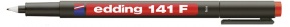 Marker Edding 141 F OHP permanent piros