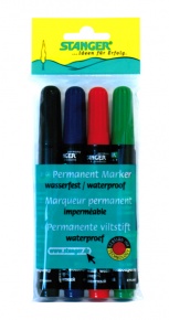 Marker Stanger M236 permanent vágott 4 db-os klt.