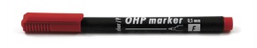 Marker Ico OHP permanent F piros