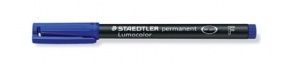 Marker Staedtler Lumocolor permanent F kék