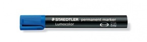 Marker Staedtler Lumocolor permanent kerek kék