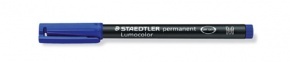 Marker Staedtler Lumocolor permanent M kék