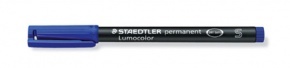 Marker Staedtler Lumocolor permanent S kék
