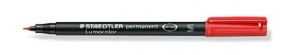 Marker Staedtler Lumocolor permanent S piros