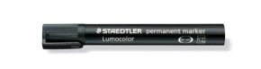 Marker Staedtler Lumocolor permanent vágott fekete