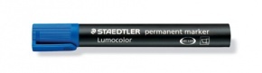 Marker Staedtler Lumocolor permanent vágott kék