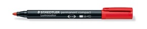 Marker Staedtler Lumocolor permanent 1-2 mm piros
