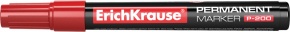 Marker ErichKrause P200 permanent kerek piros