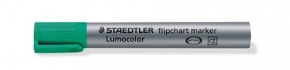 Táblamarker Staedtler Lumocolor flipchart kerek zöld