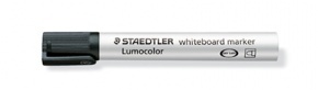 Táblamarker Staedtler Lumocolor kerek fekete