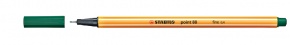 Tűfilc Stabilo Point 88 0.4 mm fenyőzöld
