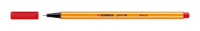 Tűfilc Stabilo Point 88 0.4 mm piros