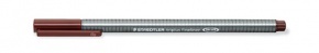 Tűfilc Staedtler Triplus 0.3 mm barna