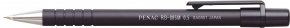 Nyomósiron Penac RB-085M 0.5 mm fekete SA0801-06