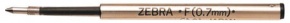 Golyóstoll betét Zebra H 0.7 mm zöld