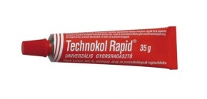 Ragasztó Technokol rapid 35g piros