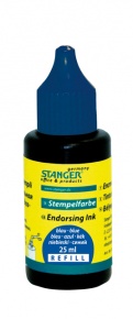 Bélyegzőfesték Stanger 25 ml kék
