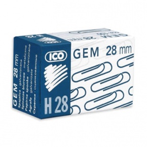 Gemkapocs Ico 28 mm nikkel 100 db/doboz