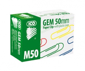 Gemkapocs Ico 50 mm színes 100 db/doboz