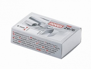 Tűzőkapocs Novus 26/6 1000 db/doboz
