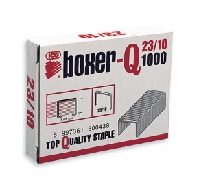 Tűzőkapocs Boxer-Q 23/10 1000 db/doboz