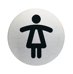Tájékoztatótábla Durable Picto 83 mm női WC