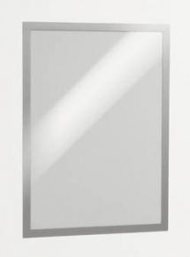 Információs tábla Durable Magaframe/Duraframe A/3 öntapadó hátlappal és mágneses kerettel 2 db/csomag ezüst