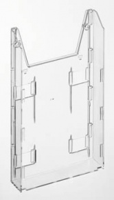 Prospektustartó bővítő Durable Combibox asztali vagy fali LA/4 áttetsző