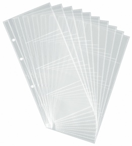Névjegykártyatartó betét Durable Visifix 80 db-os egysoros 10 db/csomag