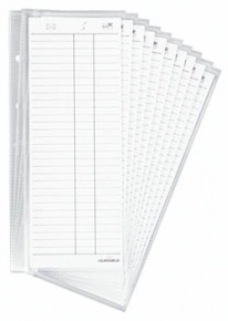 Telefonregiszter betét Durable Telindex 2375-höz 10 db/csomag