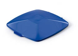 Hulladékgyűjtő-tető Durable Durabin 40l négyzet kék