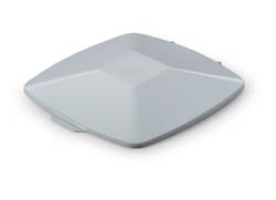 Hulladékgyűjtő-tető Durable Durabin 40l négyzet szürke
