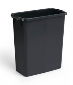 Hulladékgyűjtő Durable Durabin 60l téglalap fekete