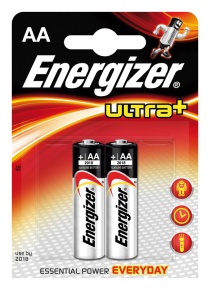Elem Energizer Ultra+ alkáli LR6 AA ceruza 2 db/csomag