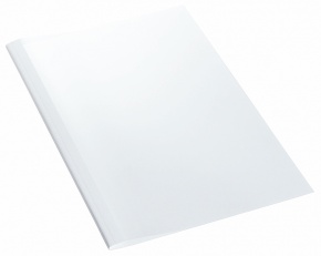 Hőkötőborító Leitz 1.5 mm 1-15 lap áttetsző előlap fehér 177158