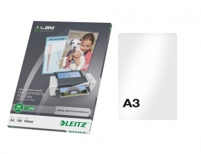 Lamináló fólia Leitz meleglamináló UTD technológia Standard A/3 80 mic. 74850000