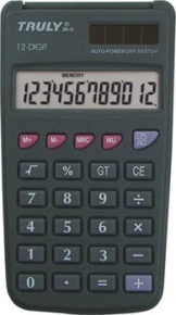 Számológép Truly 281-12 zseb