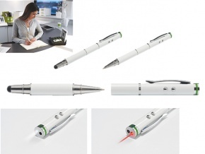 Érintőképernyős ceruza Leitz Complete 4in1 Stylus fehér 64140001