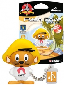 Pendrive Flash Emtec L100 4 GB Speedy Gonzales