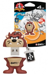 Pendrive Flash Emtec L100 4 GB Tasmán Ördög