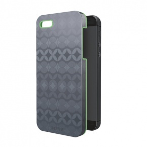 Védőtok Leitz iPhone Complete 5 Retro Chic szürke/almazöld 63730089