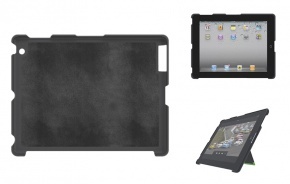 Védőtok és állvány Leitz Complete iPad2/3/4 fekete 62510095