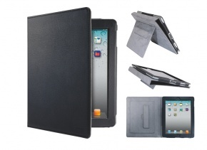 Védőtok és állvány Leitz Complete iPad2/3/4 Classic Pro fekete 63680095