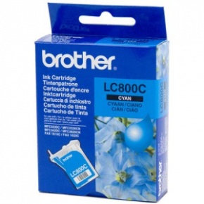 Tintapatron Brother LC-800C kék