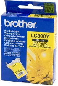 Tintapatron Brother LC-800Y sárga
