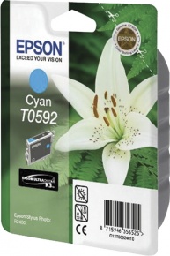 Tintapatron Epson T059240 kék